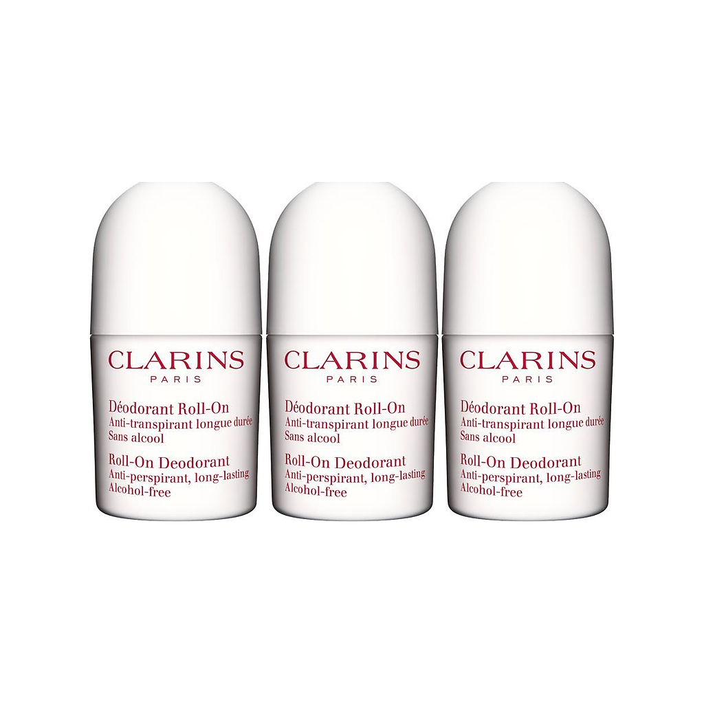Clarins Roll-on Deodorant Trio