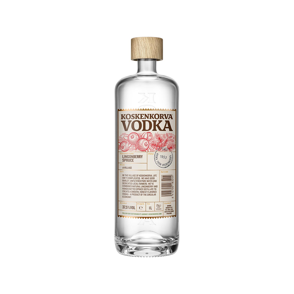 Koskenkorva Lingoberry Spruce Vodka