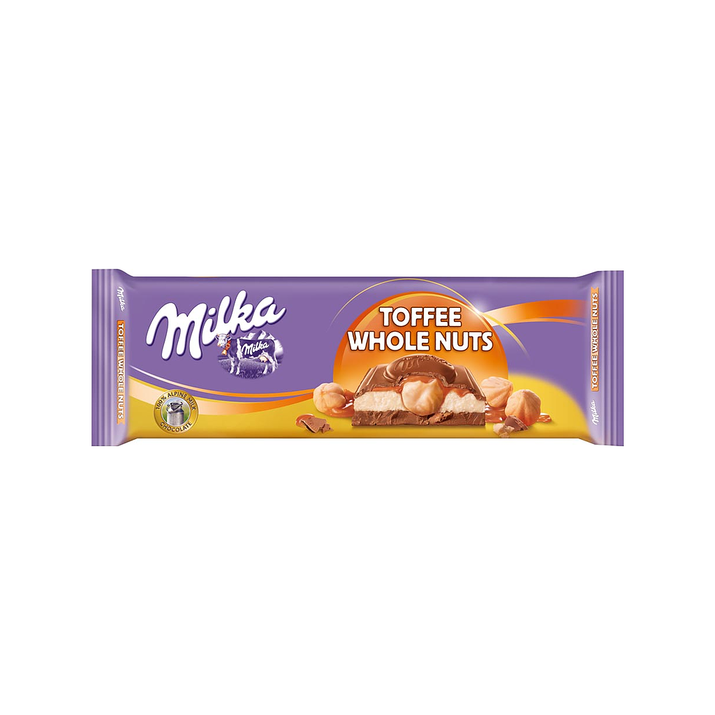 Milka Toffee Whole Nut