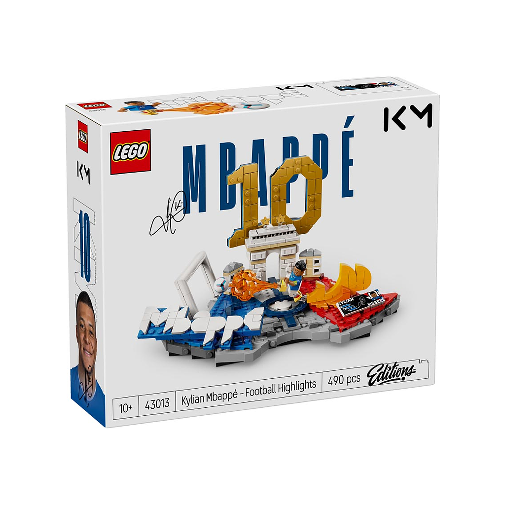 LEGO Editions 43013 Kylian Mbappé fotball-høydepunkter