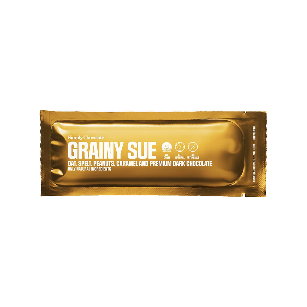 Simply Chocolate Grainy Sue bar