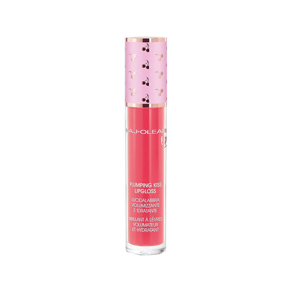 NAJ-OLEARI Plumping Kiss Lip Gloss 10 Flamingo Pink