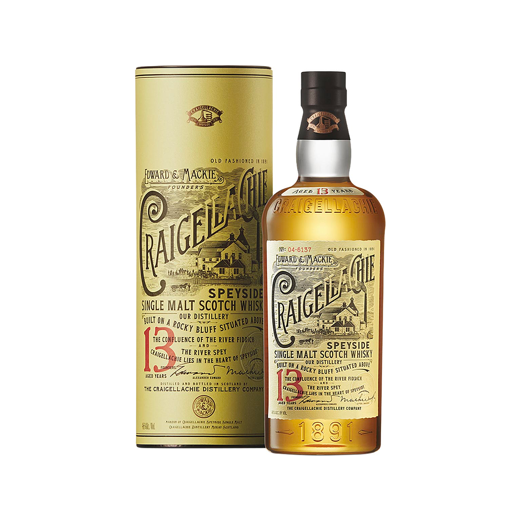 Craigellachie 13 YO Speyside Scotch Single Malt Whisky