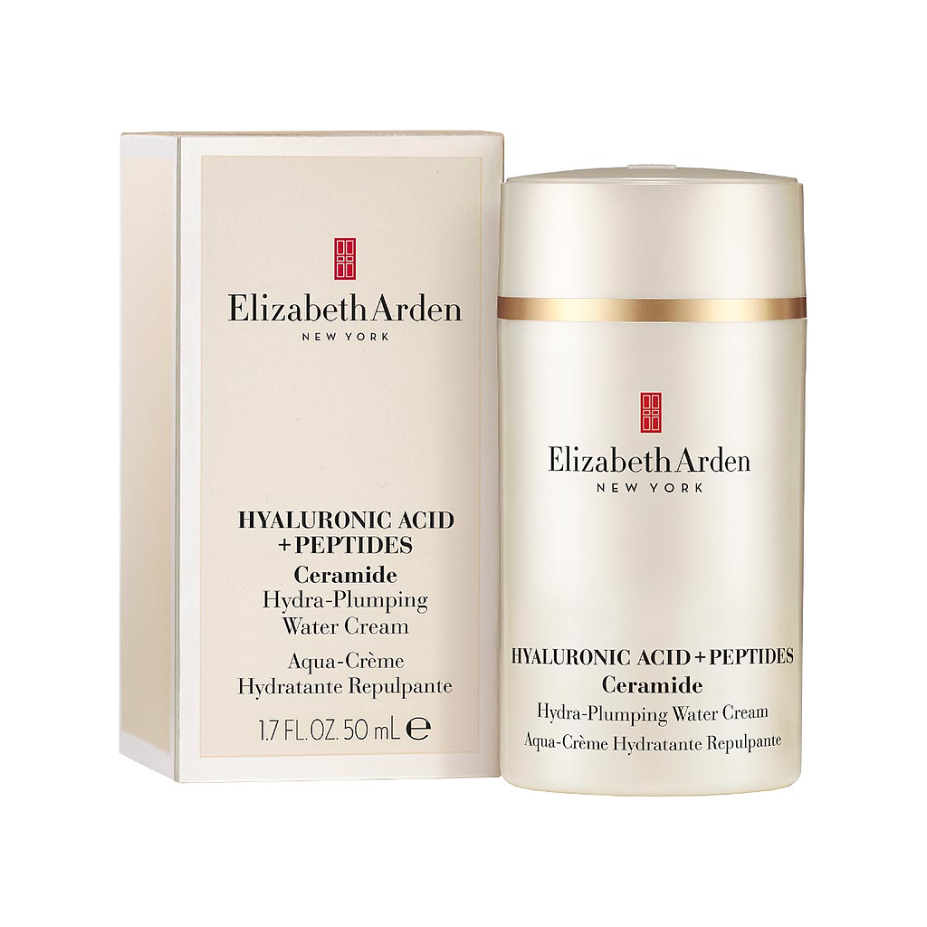 Elizabeth Arden Ceramide Hyaluronic Acid and Peptides Hydra Plumping Water Cream 50 ml