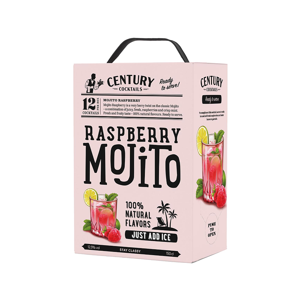Classic Cocktails Raspberry Mojito
