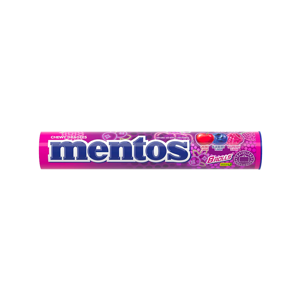 Mentos Jumboroll Berry Flavor