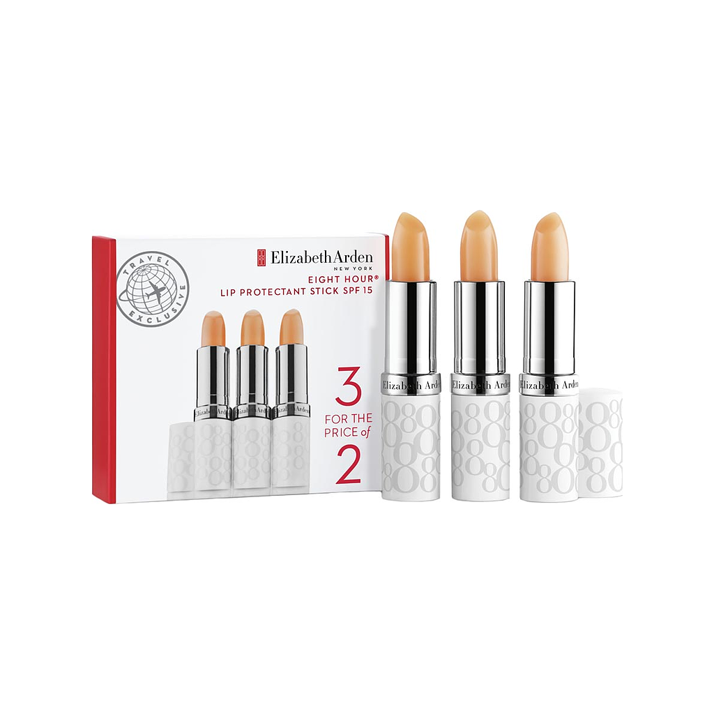 Eight Hour Lip Protectant Stick Set SPF15