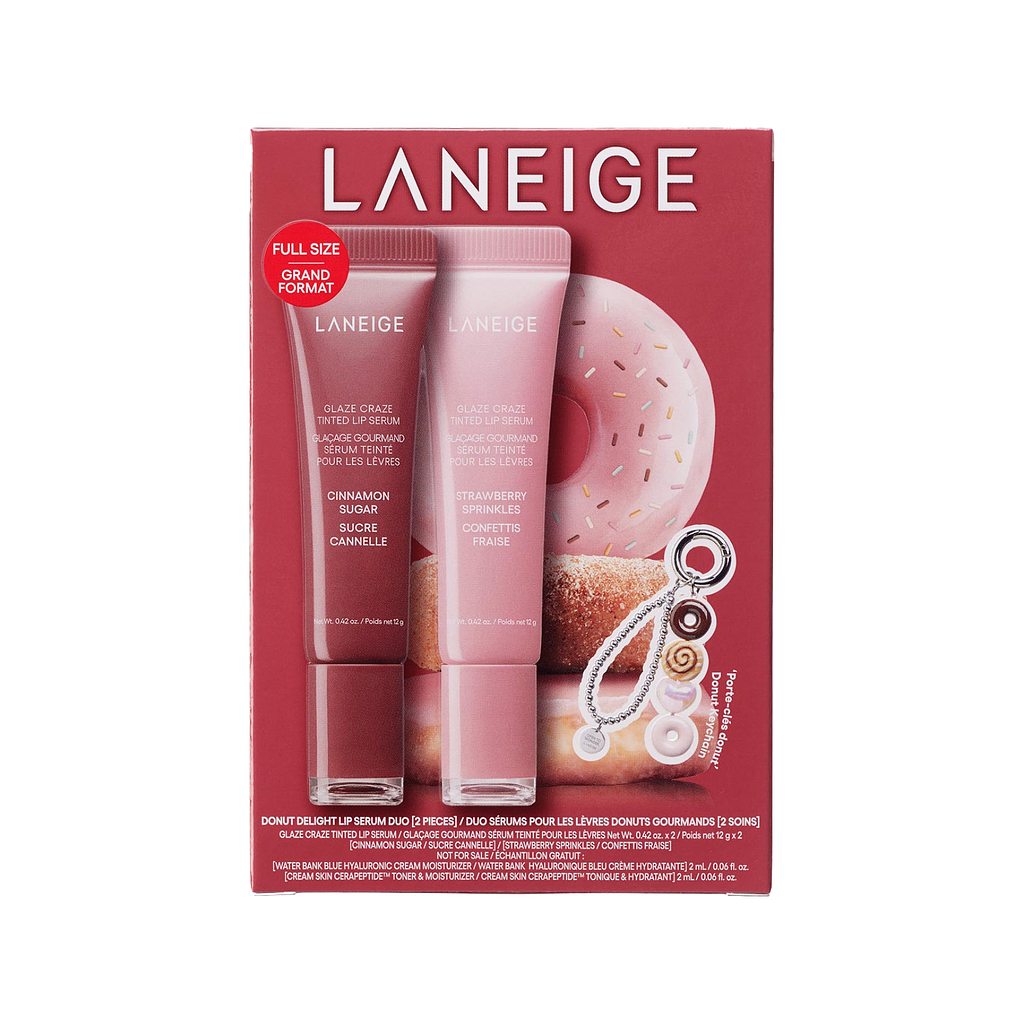 Laneige Donut Delight Box Lipstick Set