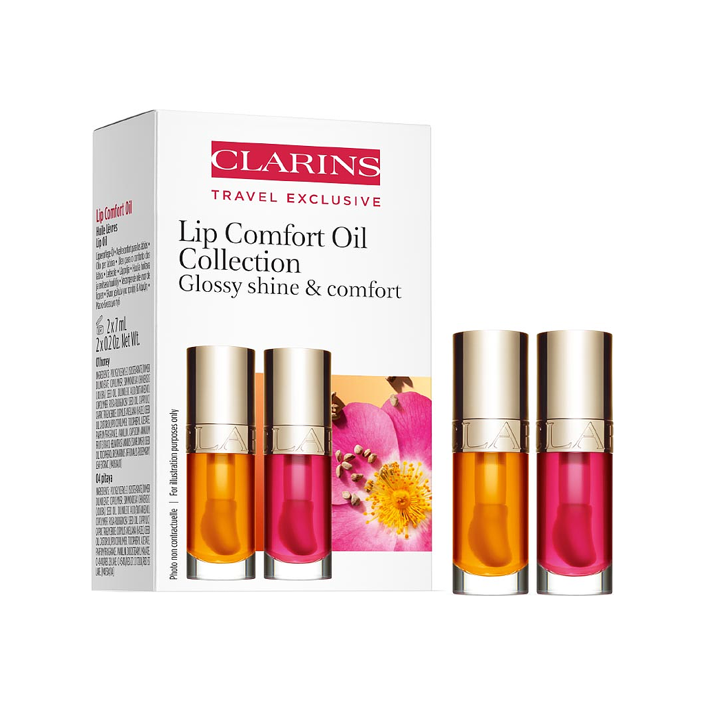 Clarins Lip Comfort Oil Lip Gloss Duo