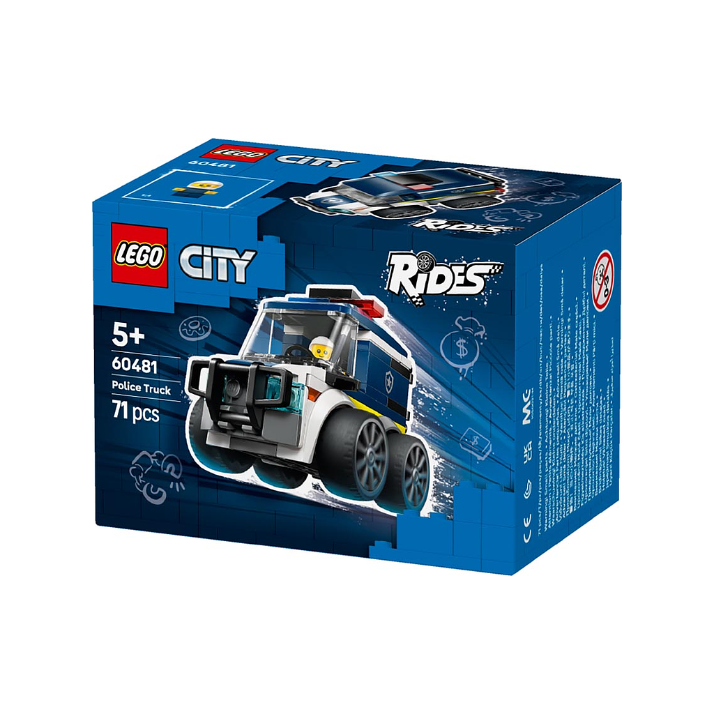 LEGO City police truck