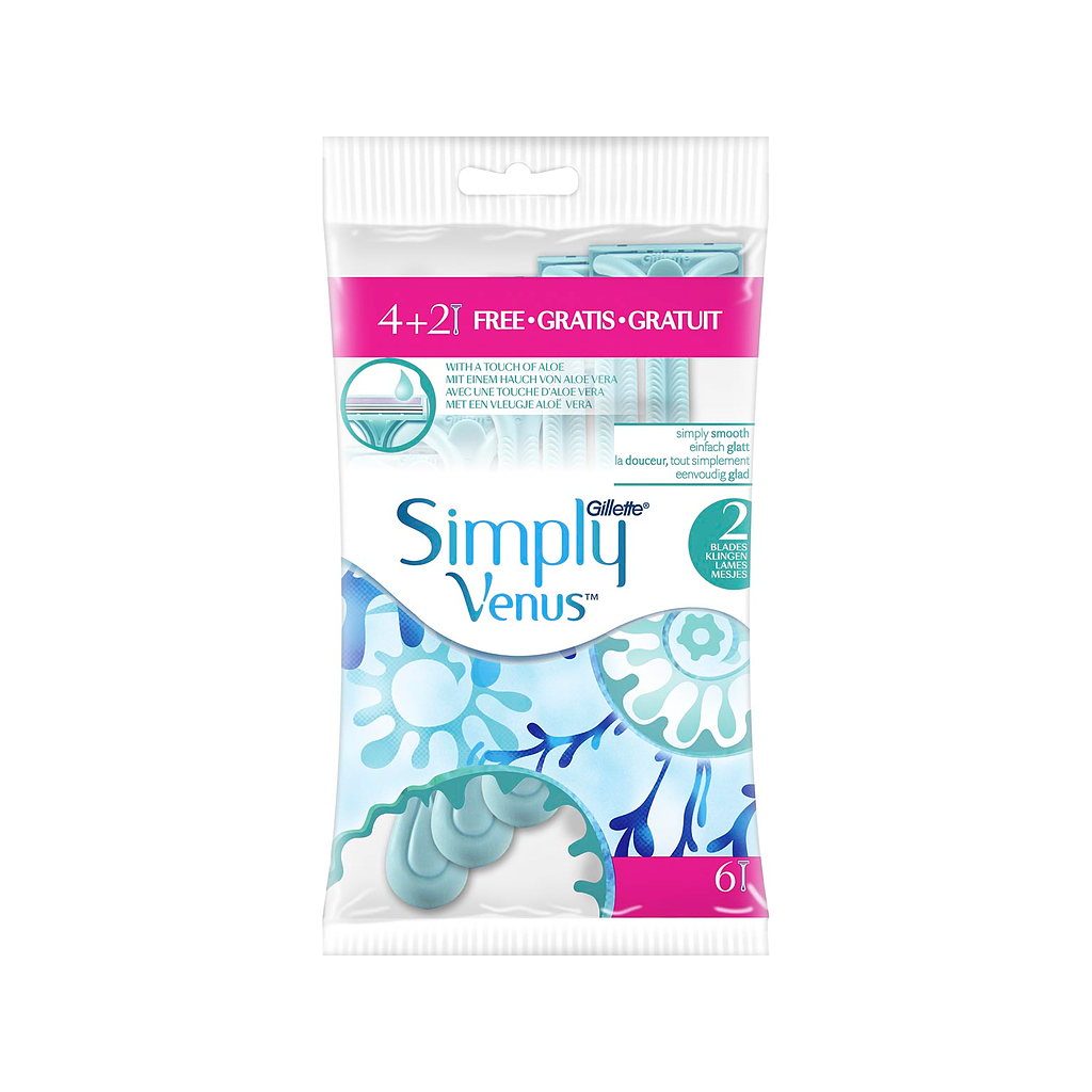 Gillette Simply Venus 2 Disposable Razor