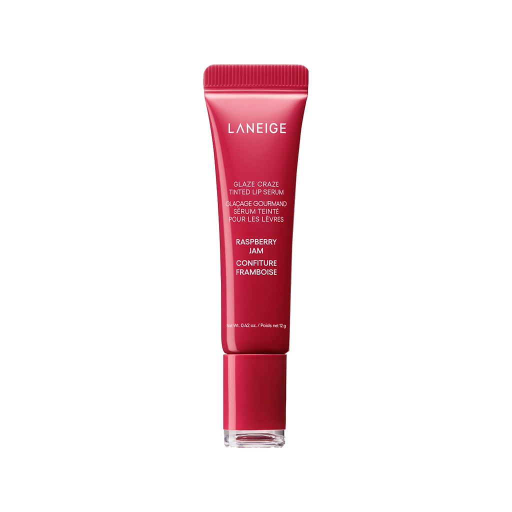 Laneige Glaze Craze Tinted Lip Serum Lip Balm Raspberry Jam 12 g