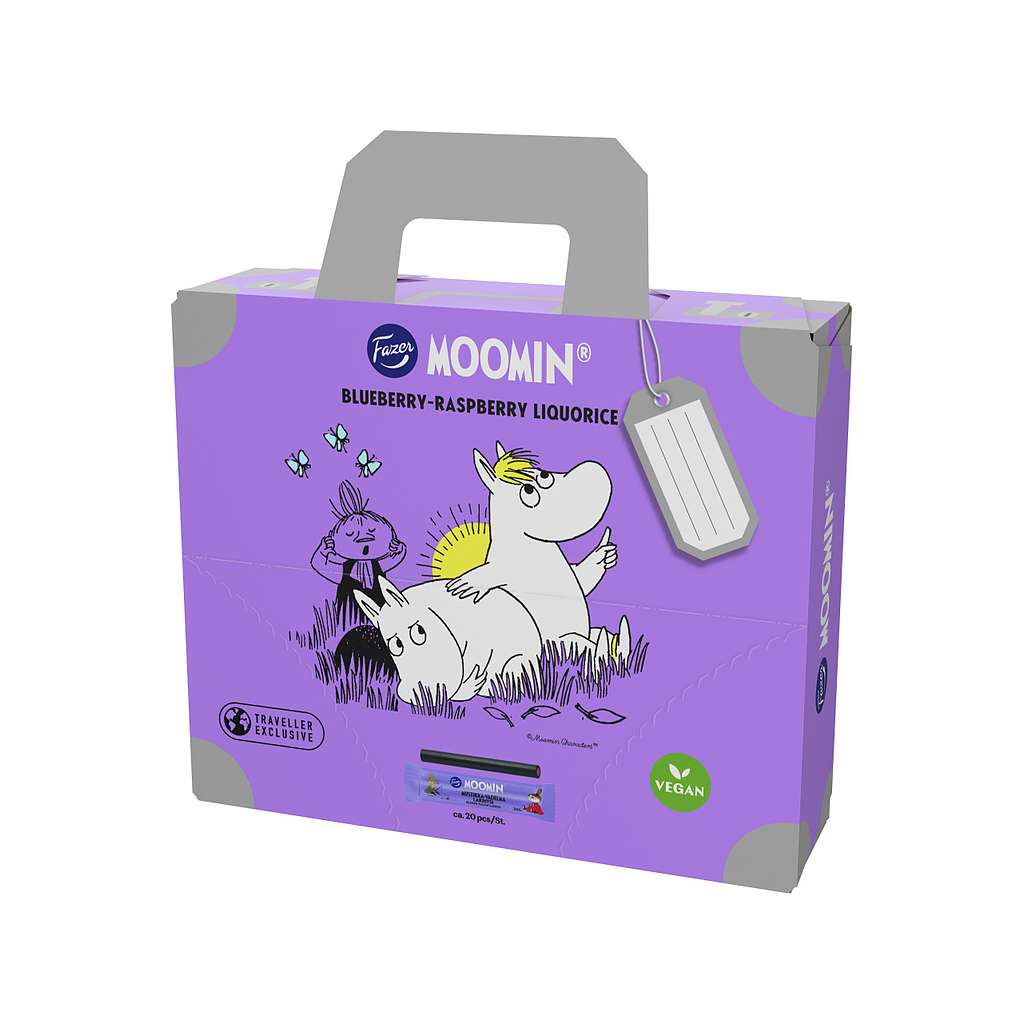 Moomin filled liquorice