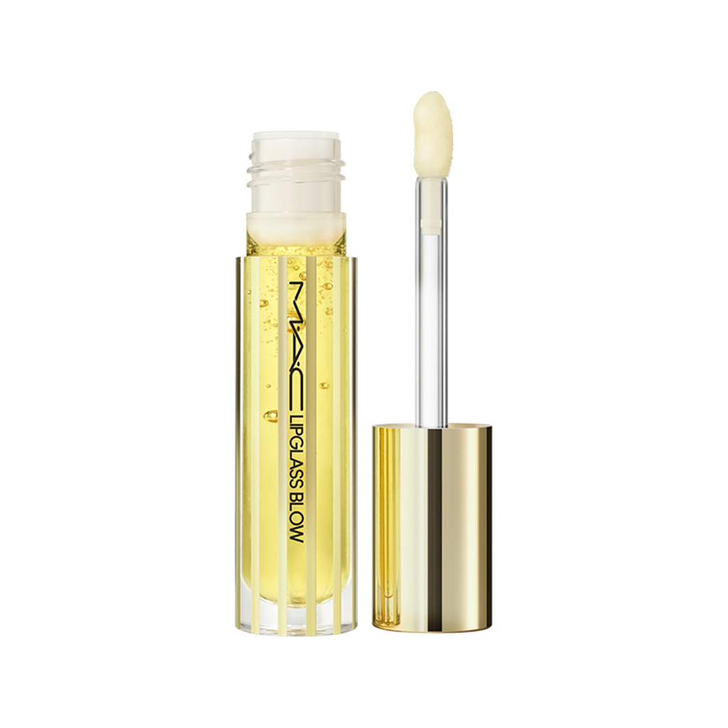 MAC Lipglass Air & Blow Lip Glass Plumping Oil N° 01 Ginger Zinger