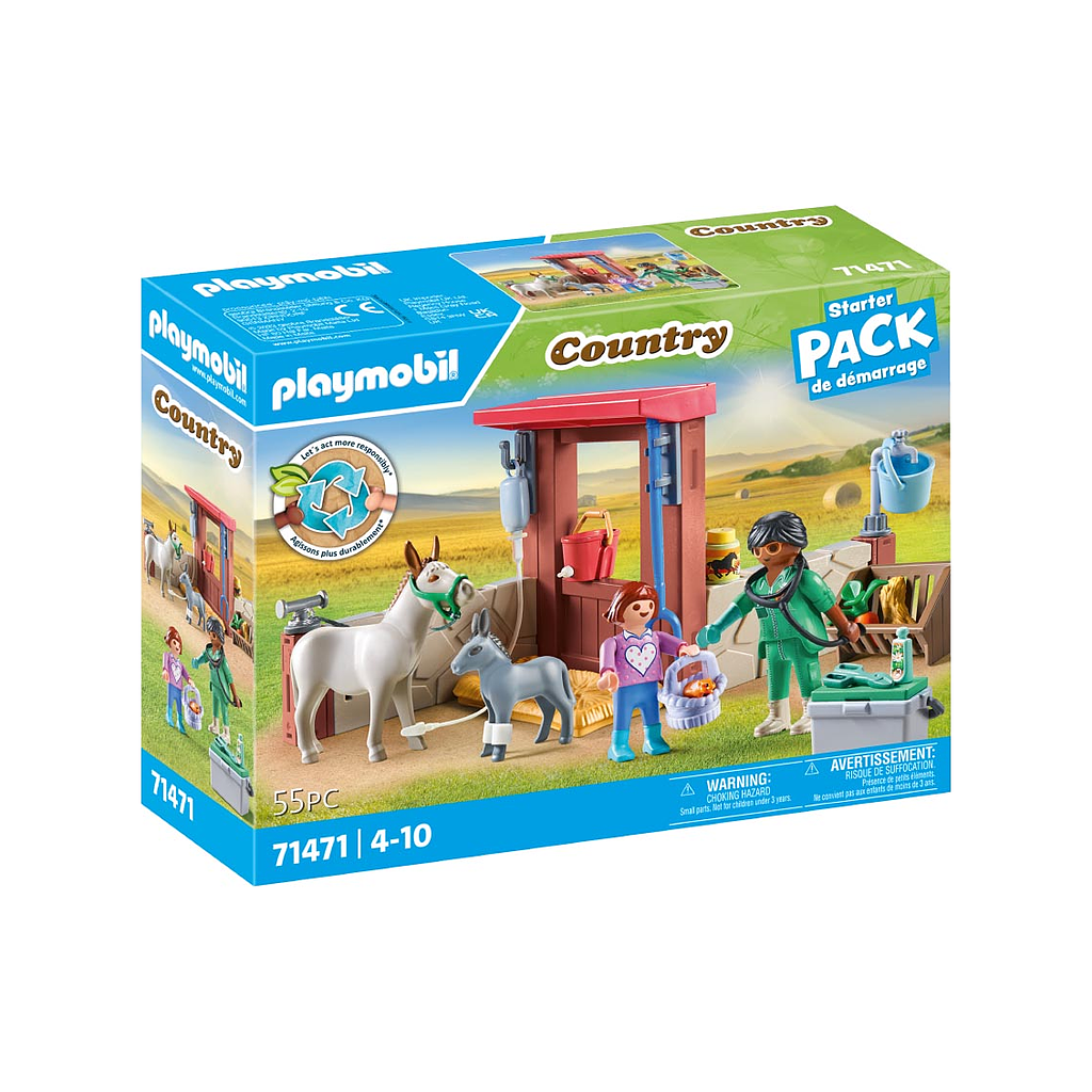 Playmobil farmyard veterinary