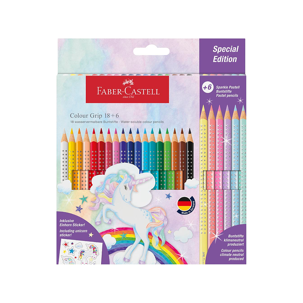Faber-Castell colour grip enhjørning