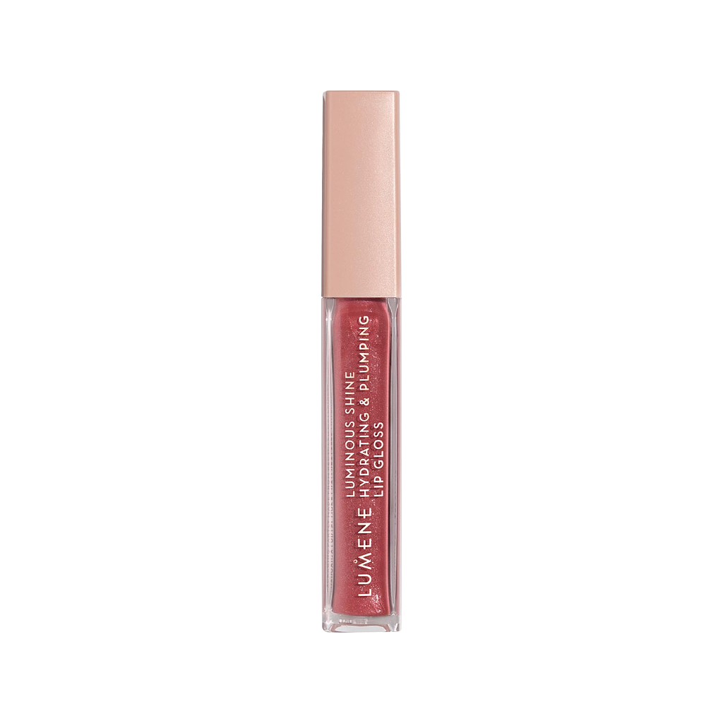 Lumene Luminous Shine Hydrating & Plumping Lip Gloss No 7 Petal Pink