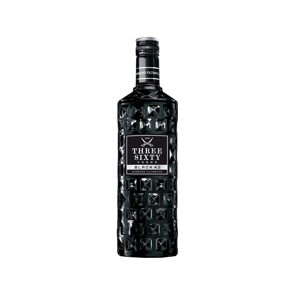 Three Sixty Vodka Black