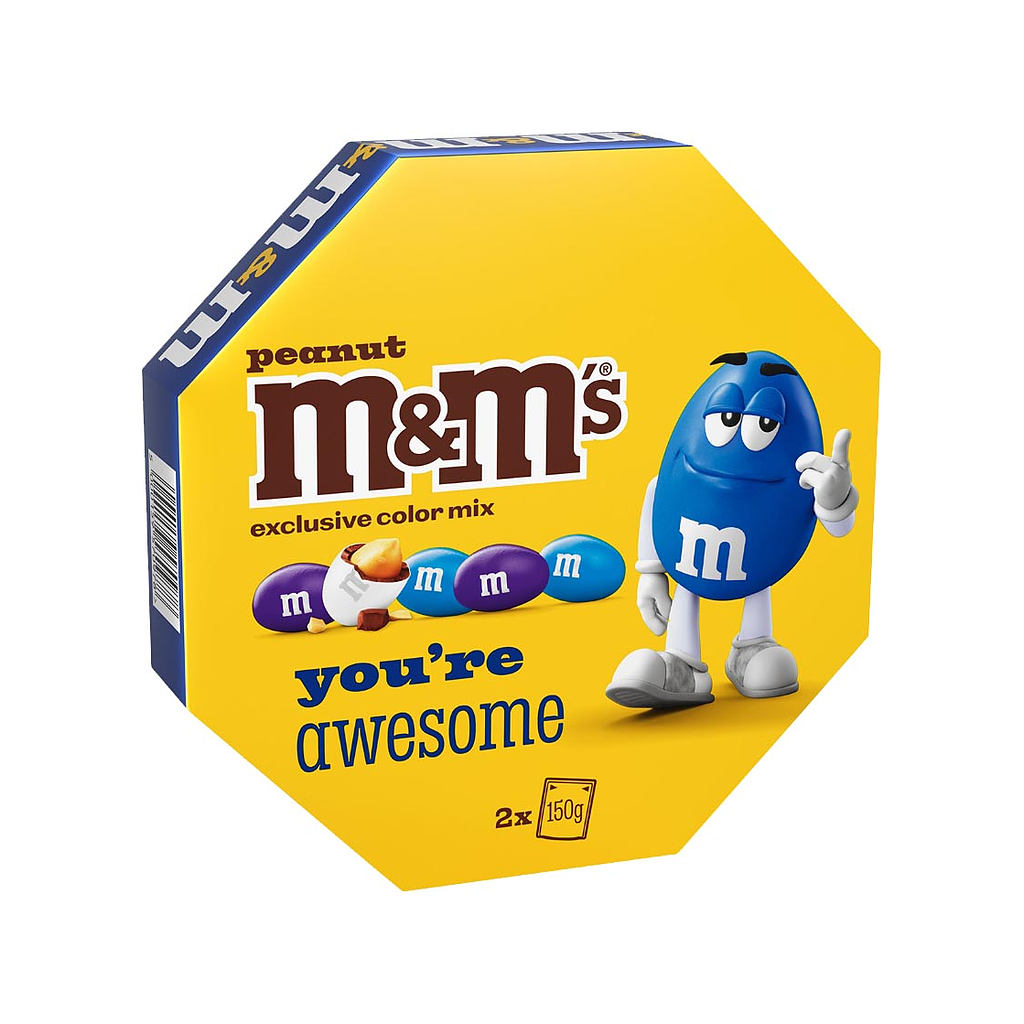 M&M'S Peanuts Gaveeske 300g