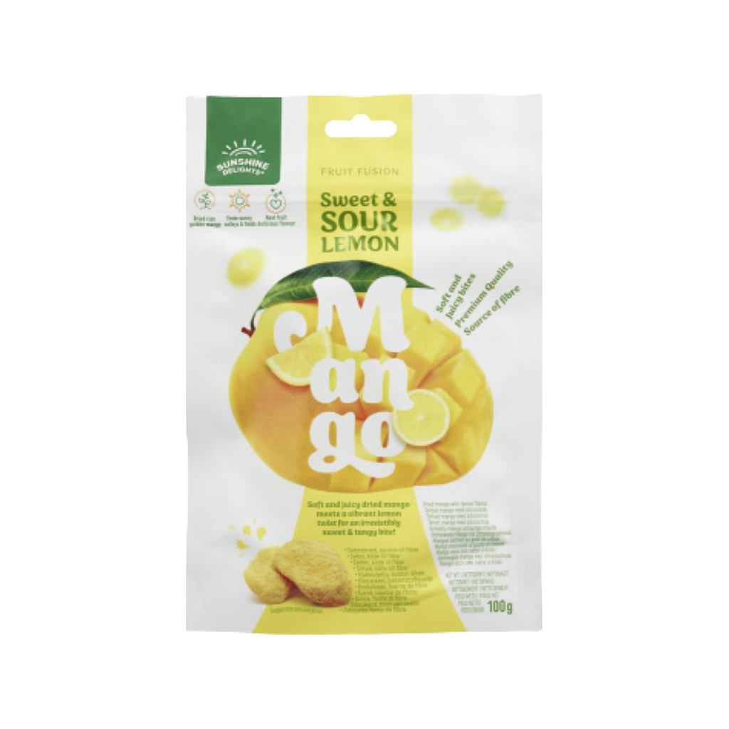 Sunshine Delights Sweet Sour Lemon Mango