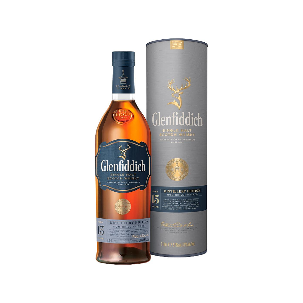 Glenfiddich 15 Year Old Distillery Edition Single Malt Scotch Whisky