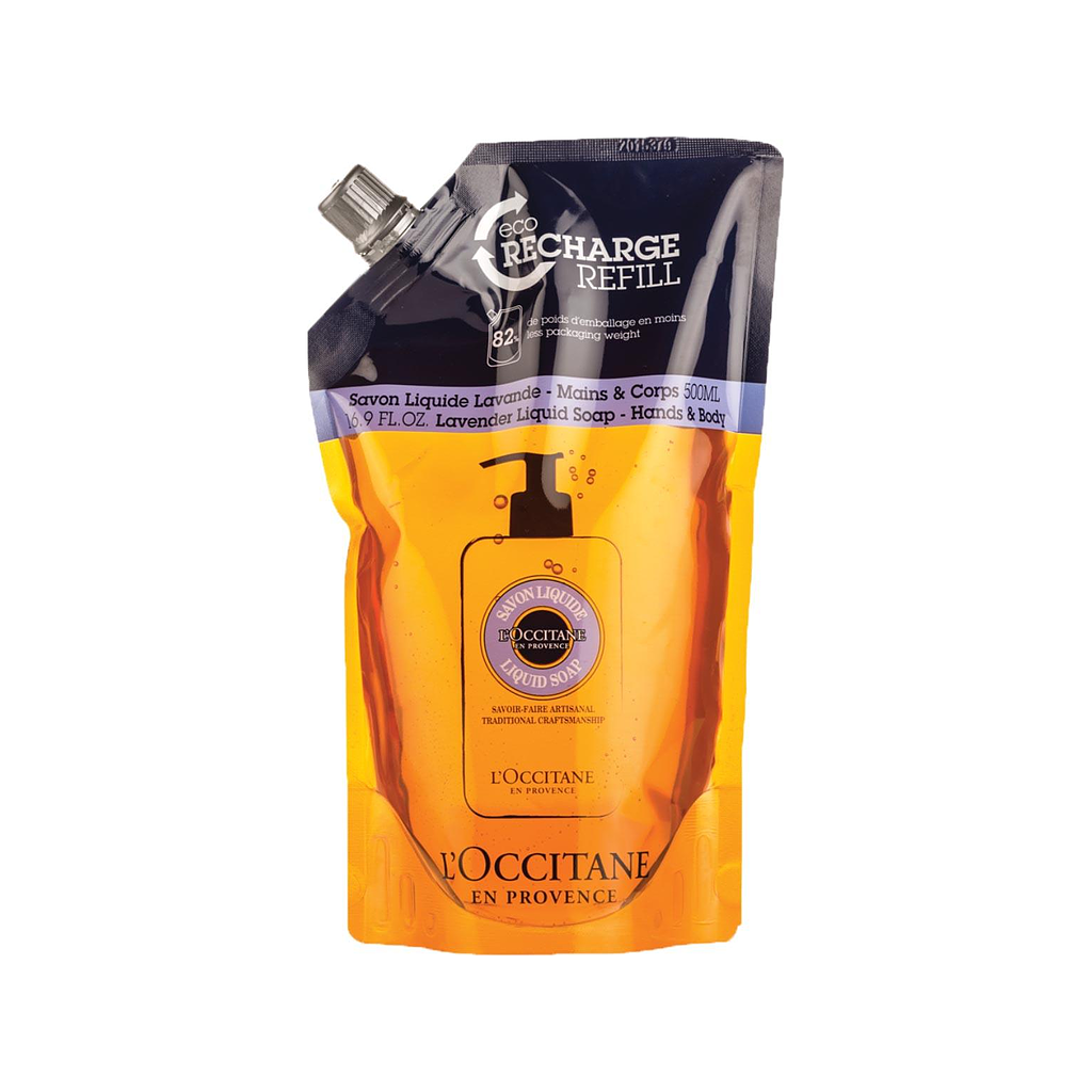L'Occitane en Provence Shea Butter shea lav liquid soap eco refill