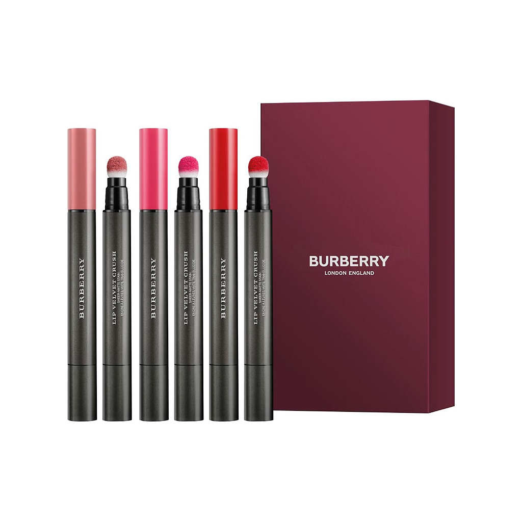 Burberry Lip Velvet Crush Lipstick Set