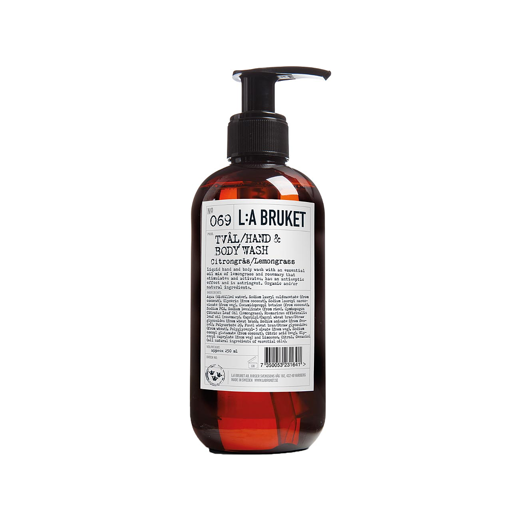 L:A BRUKET 069 Liquid Soap Lemongrass