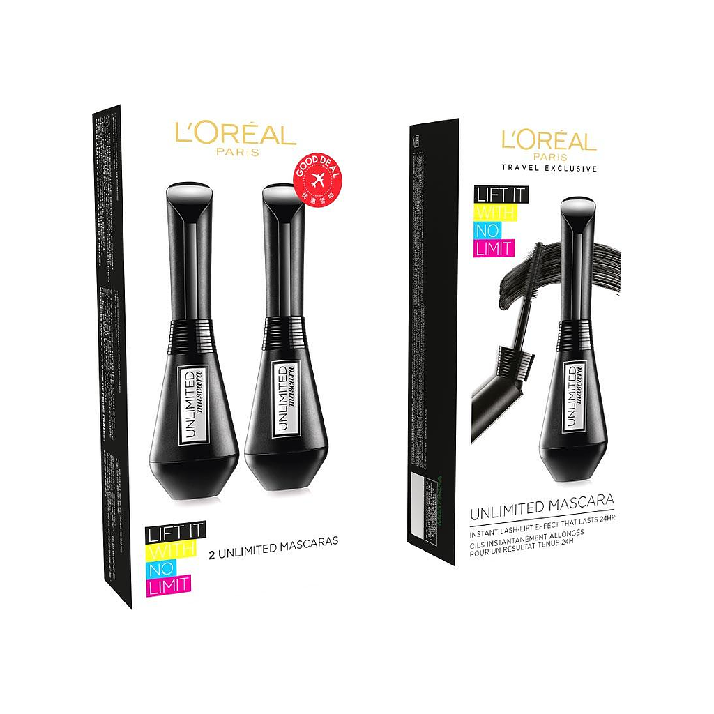 Unlimited Mascara Duo Black