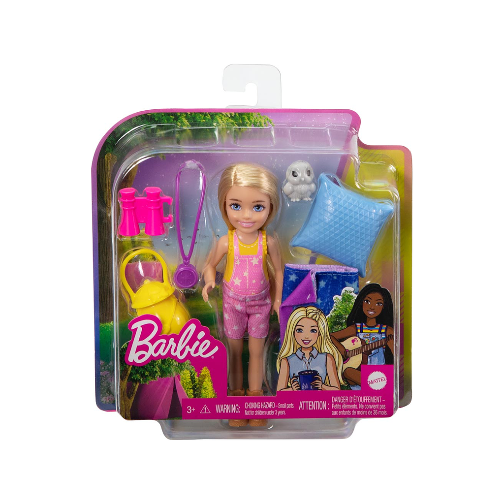 Barbie camping Chelsea dukke