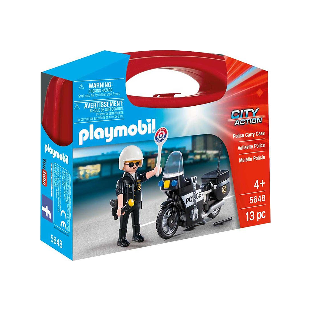 Playmobil Police Carry Case