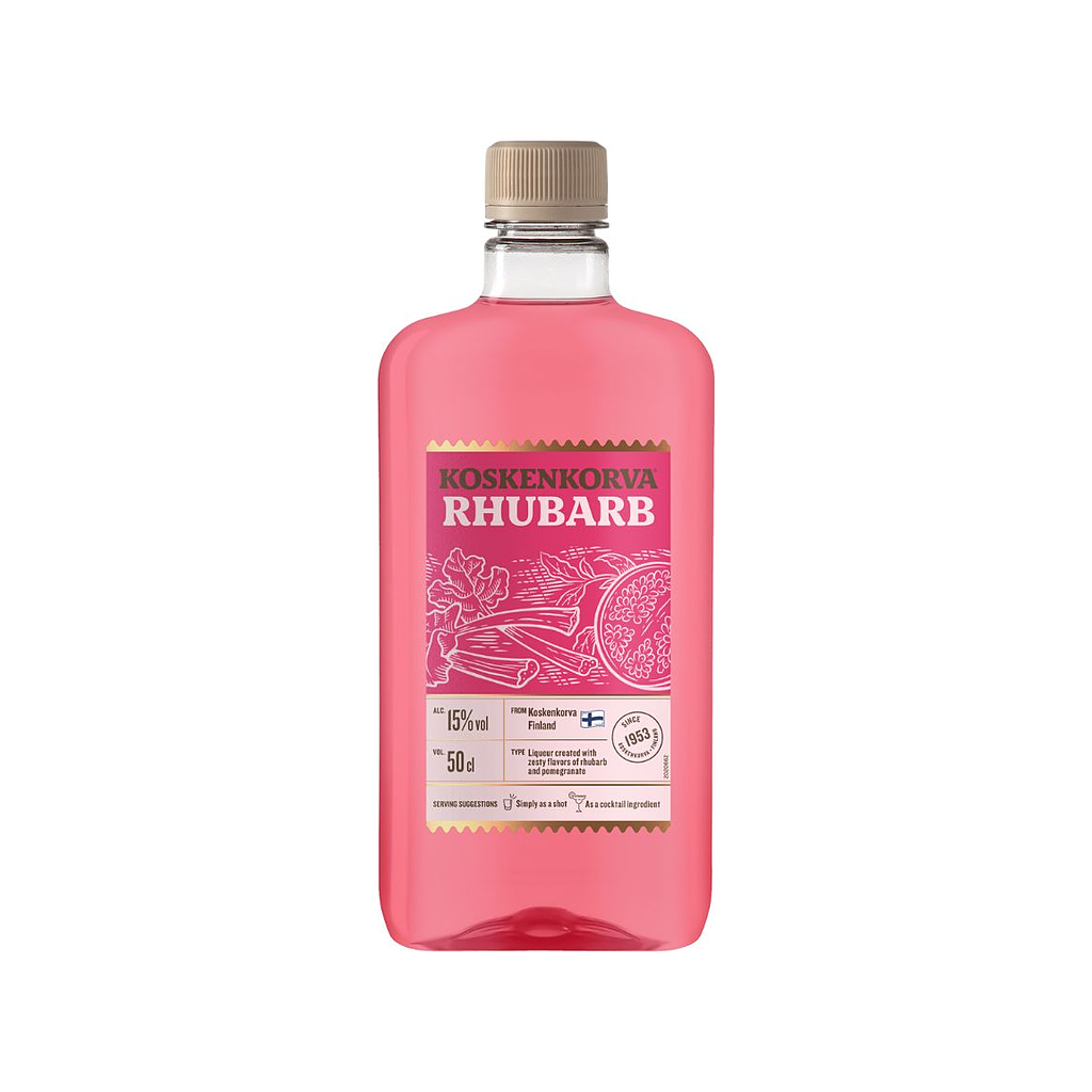 Koskenkorva Rhubarb Pomegranate