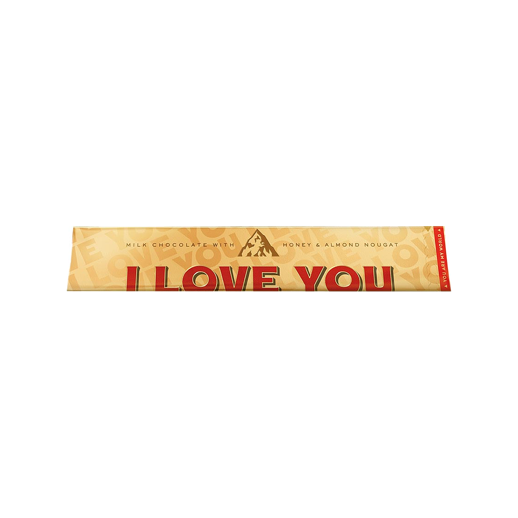 Toblerone Messages bar