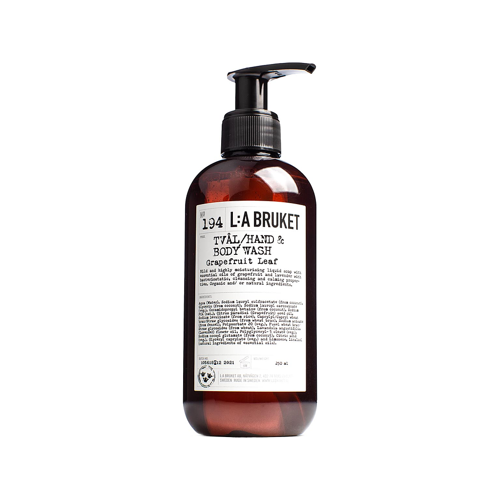 L:A BRUKET 194 Liquid Soap Grapefruit Leaf