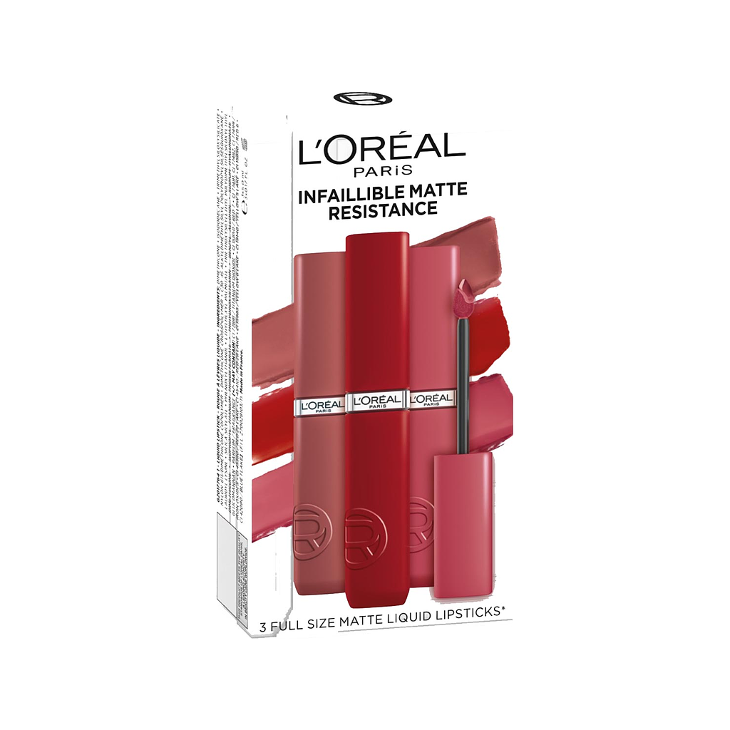 L'Oréal Paris Infaillible Matte Resistance Lipstick Set