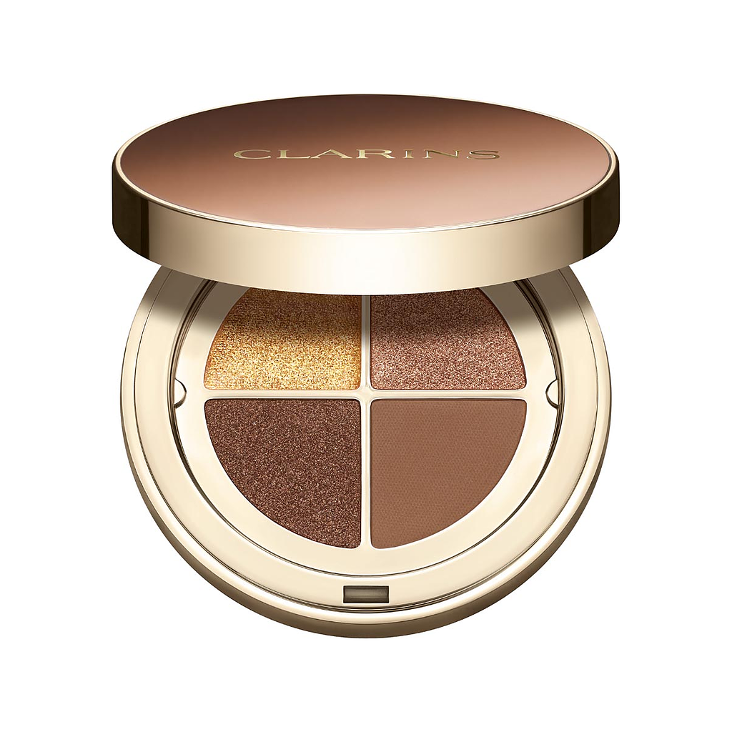 Clarins Ombre 4-Colour Eye Shadow - 04 Brown Sugar Gradation
