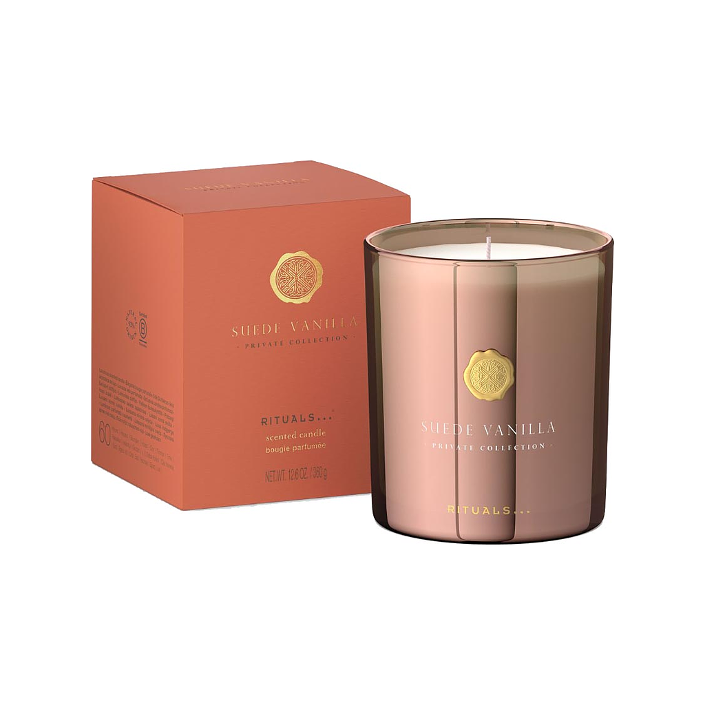 Rituals Suede Vanilla Scented Candle 360 g