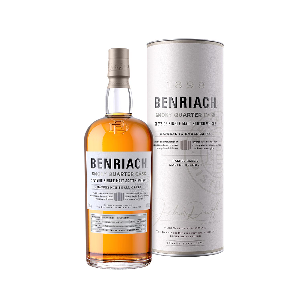BenRiach Quarter Cask Peated Speyside Single Malt Scotch Whisky