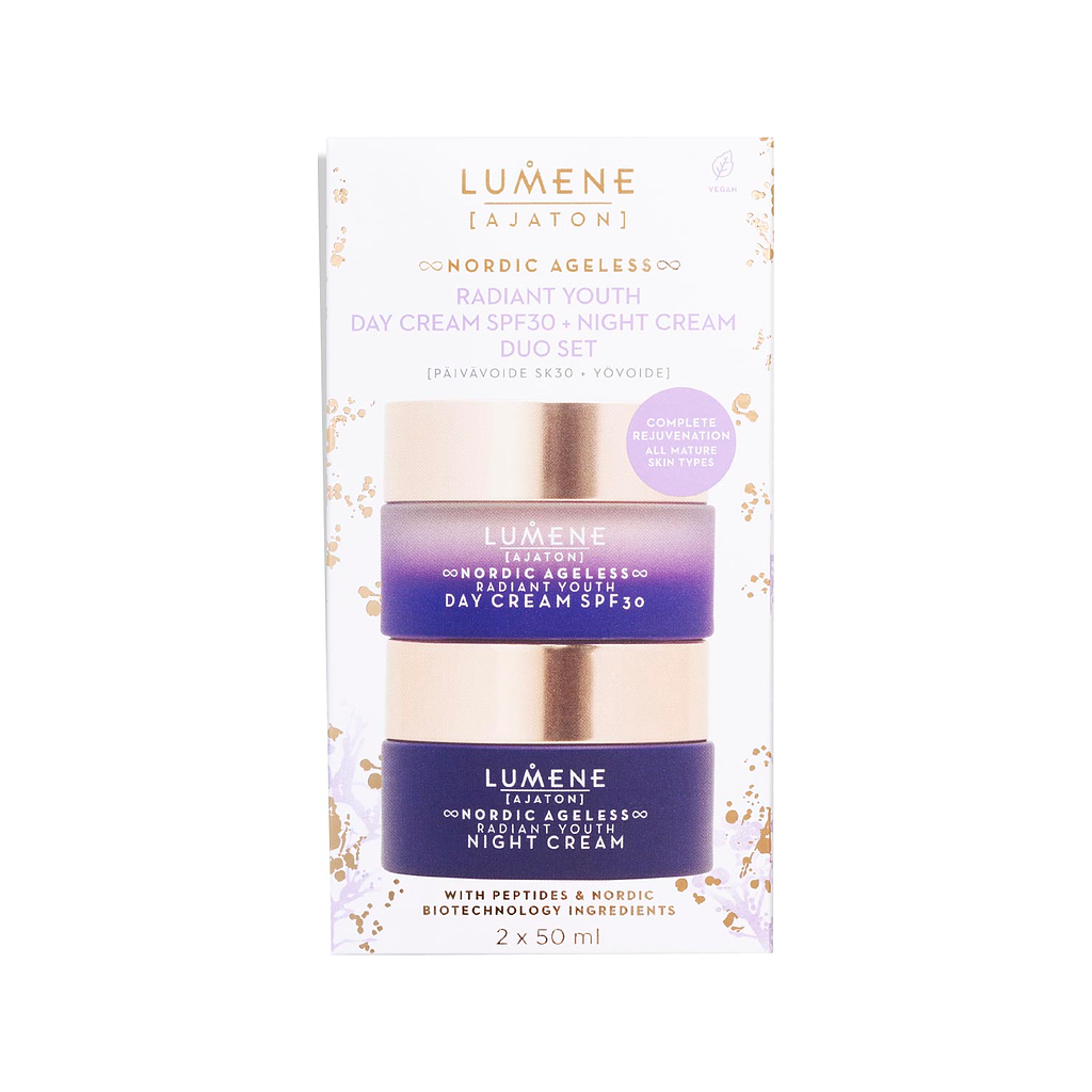 Lumene Nordic Ageless (Ajaton) Face Care Set