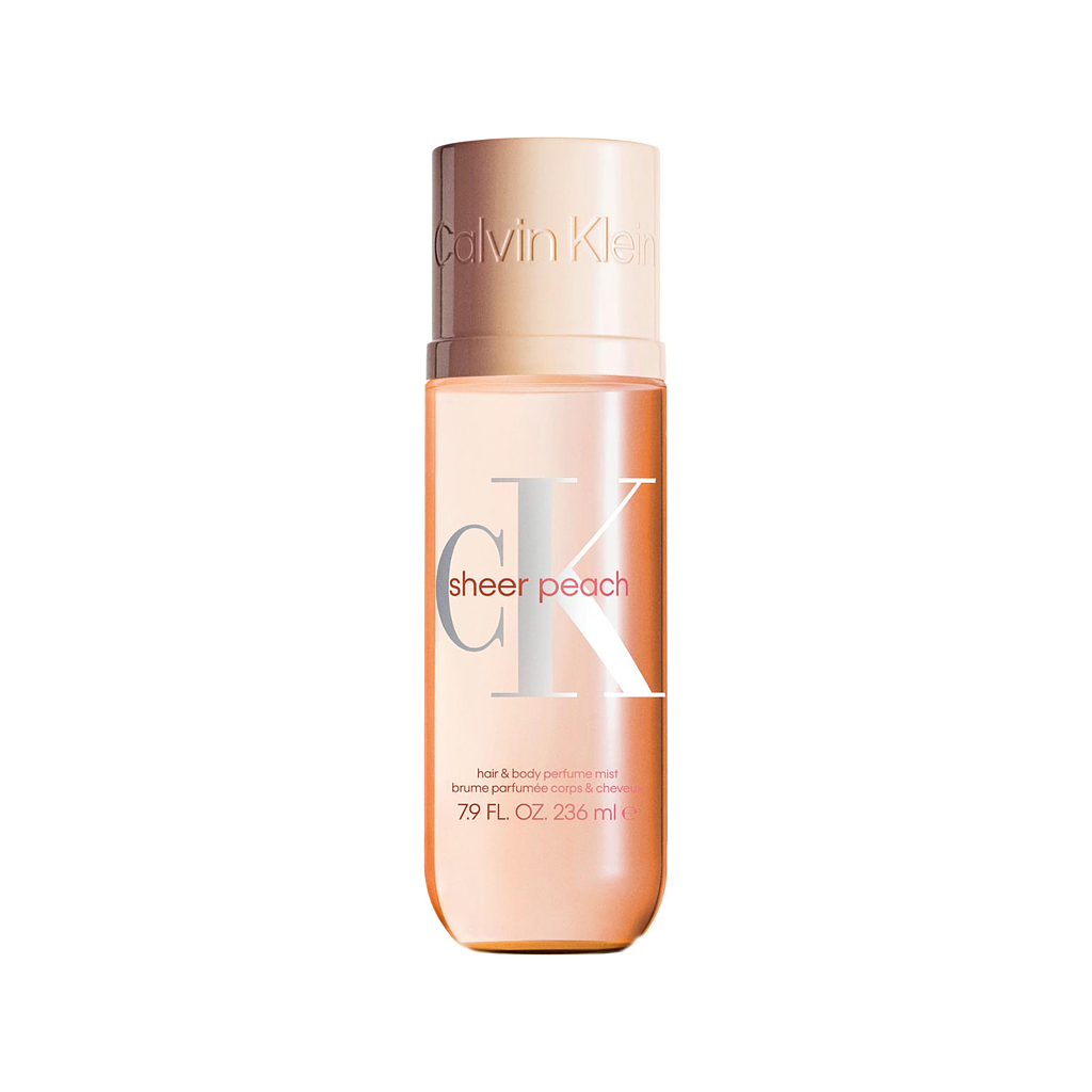 Calvin Klein Sheer Peach Hair & Body Perfume Mist 236ml
