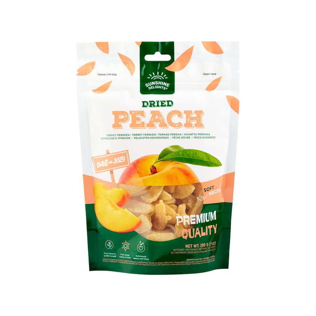 Sunshine Delights Dried Peach 200g