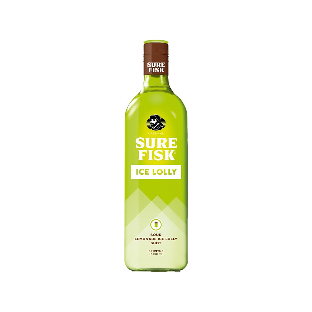 Sure Fisk Sour Lemonade Ice Lolly