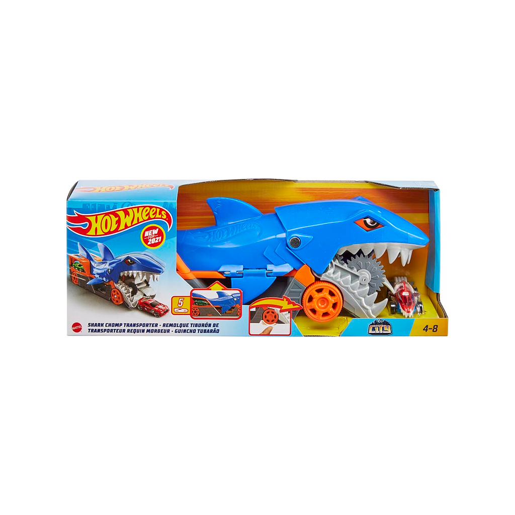 Hot Wheels® Shark Chomp Transporter