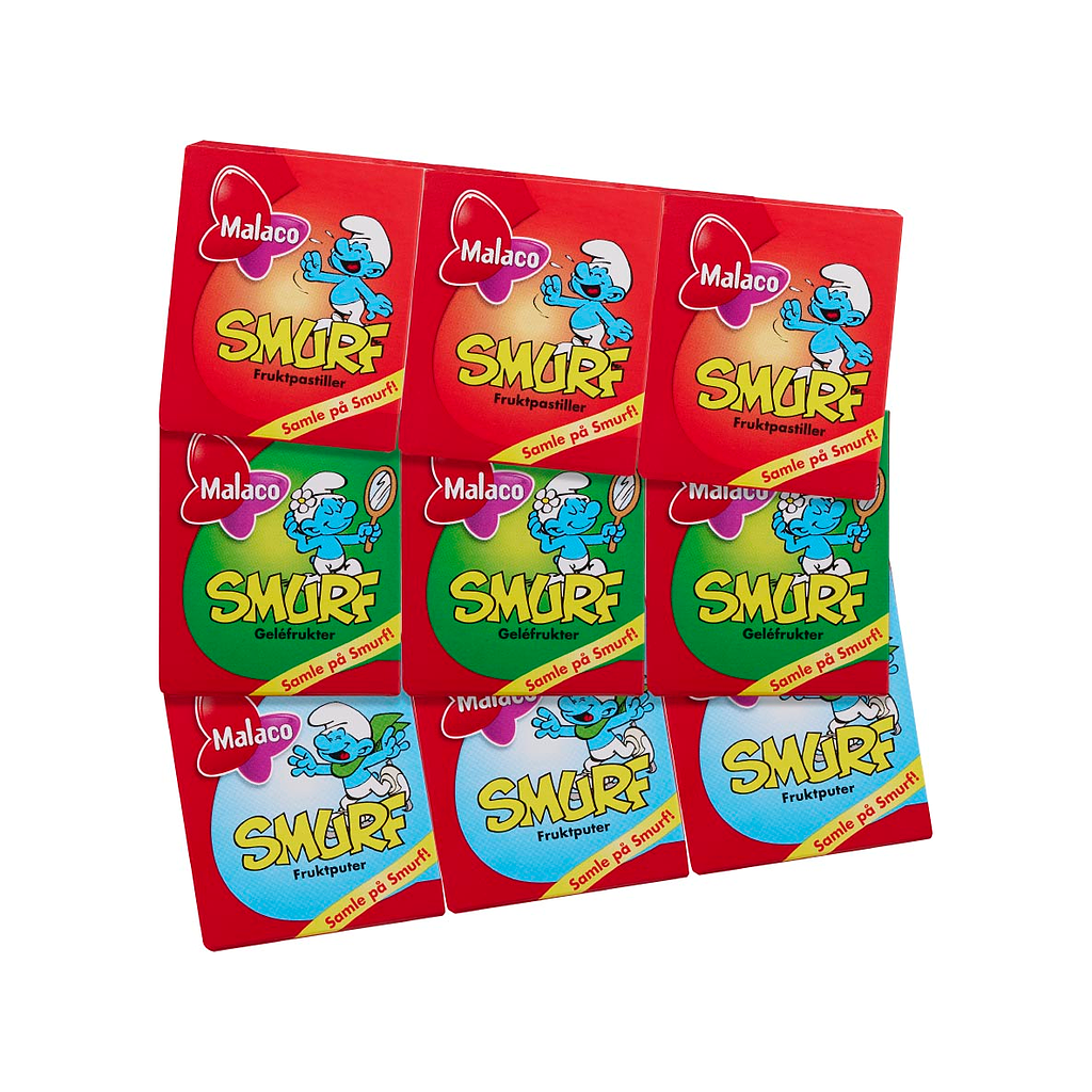 Malaco Smurf Pastiller