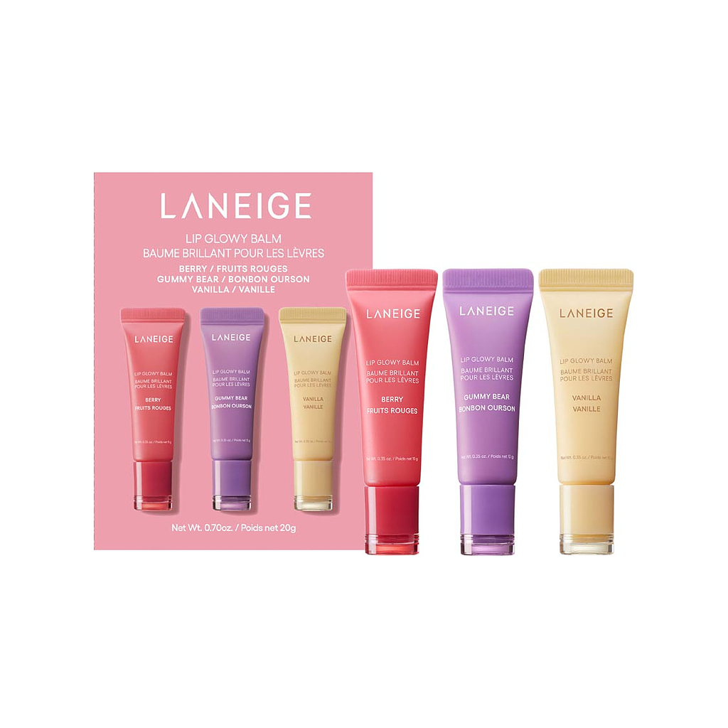 Laneige Lip Glowy Balm Set