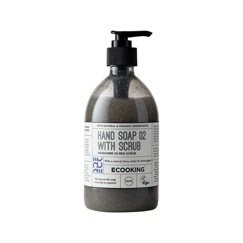 Ecooking Skin Care Body Hand Wash with Scrub 500 ml