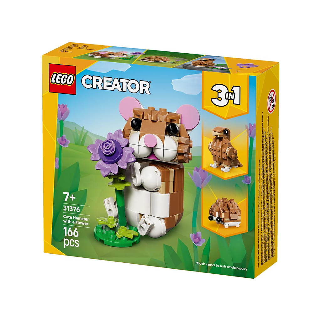 LEGO Creator hamster med blomst