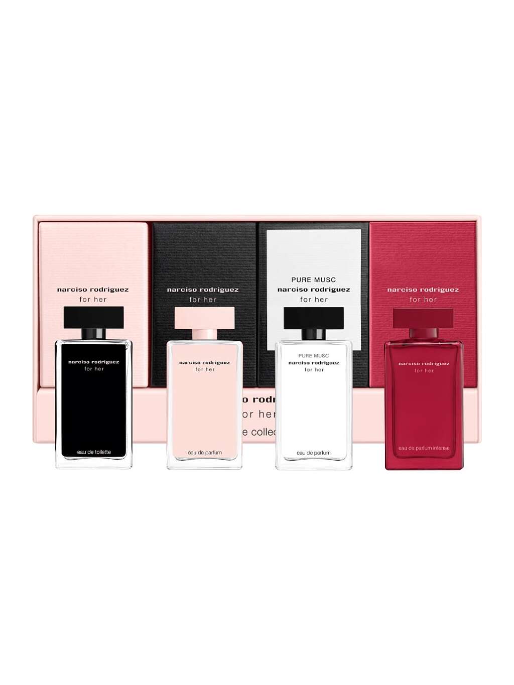 Narciso Rodriguez For Her Mini Collection 4x 7,5ml
