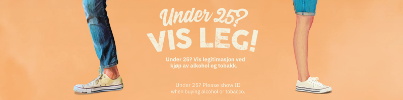 Er du under 25? Vis leg